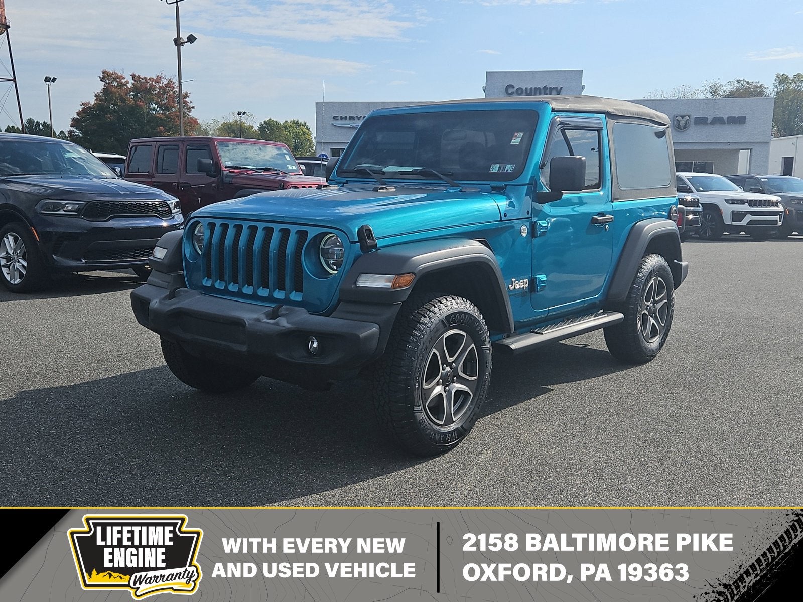 2020 Jeep Wrangler Sport S 4x4