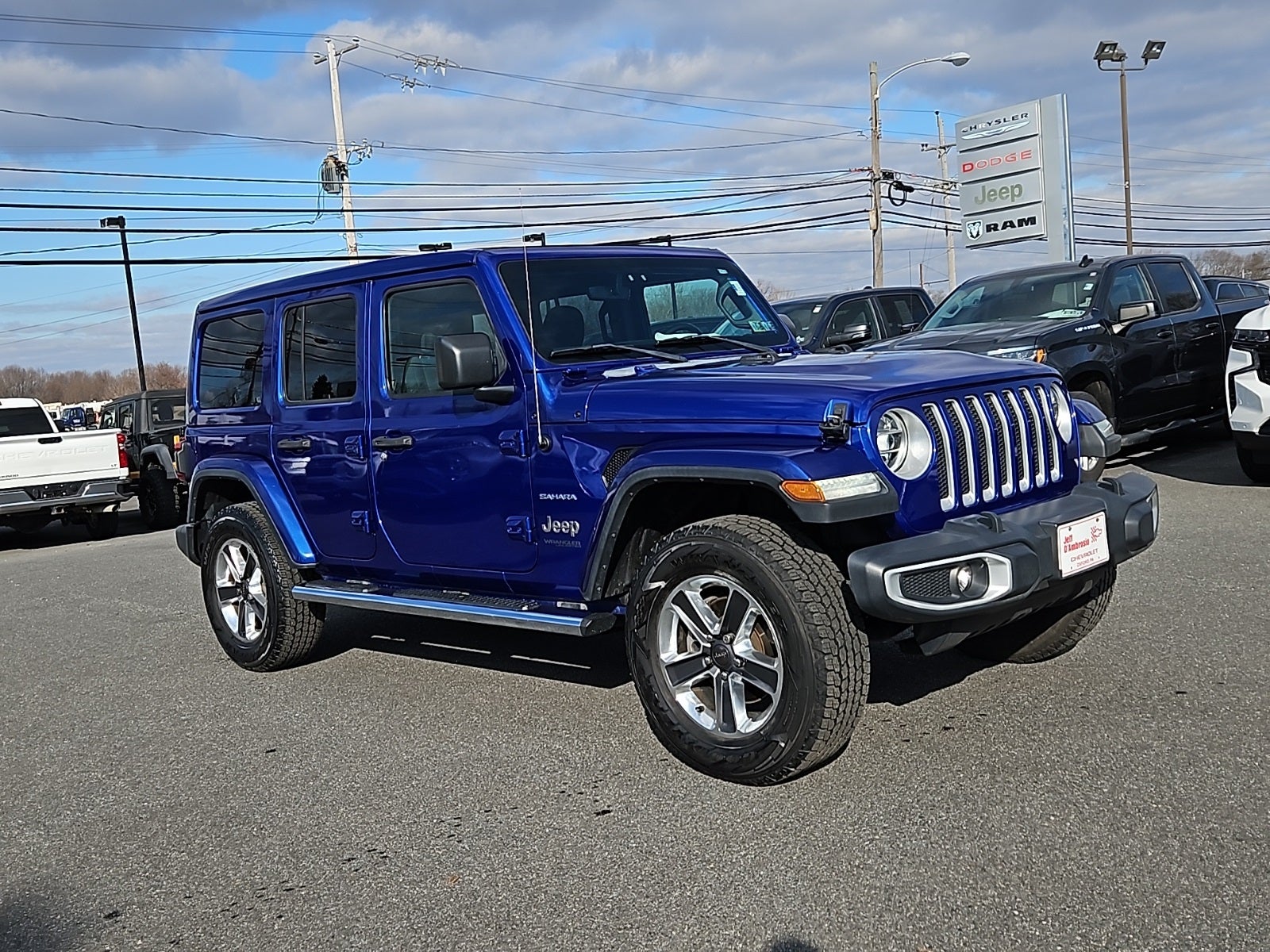 2020 Jeep Wrangler Unlimited Sahara 4X4