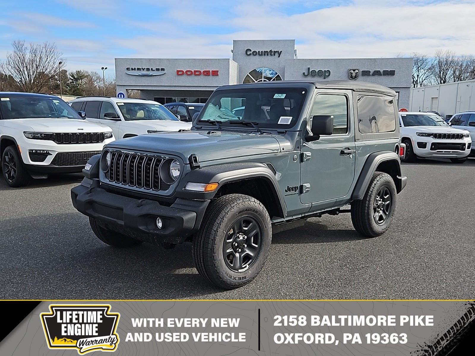 2026 Jeep Wrangler WRANGLER 2-DOOR SPORT