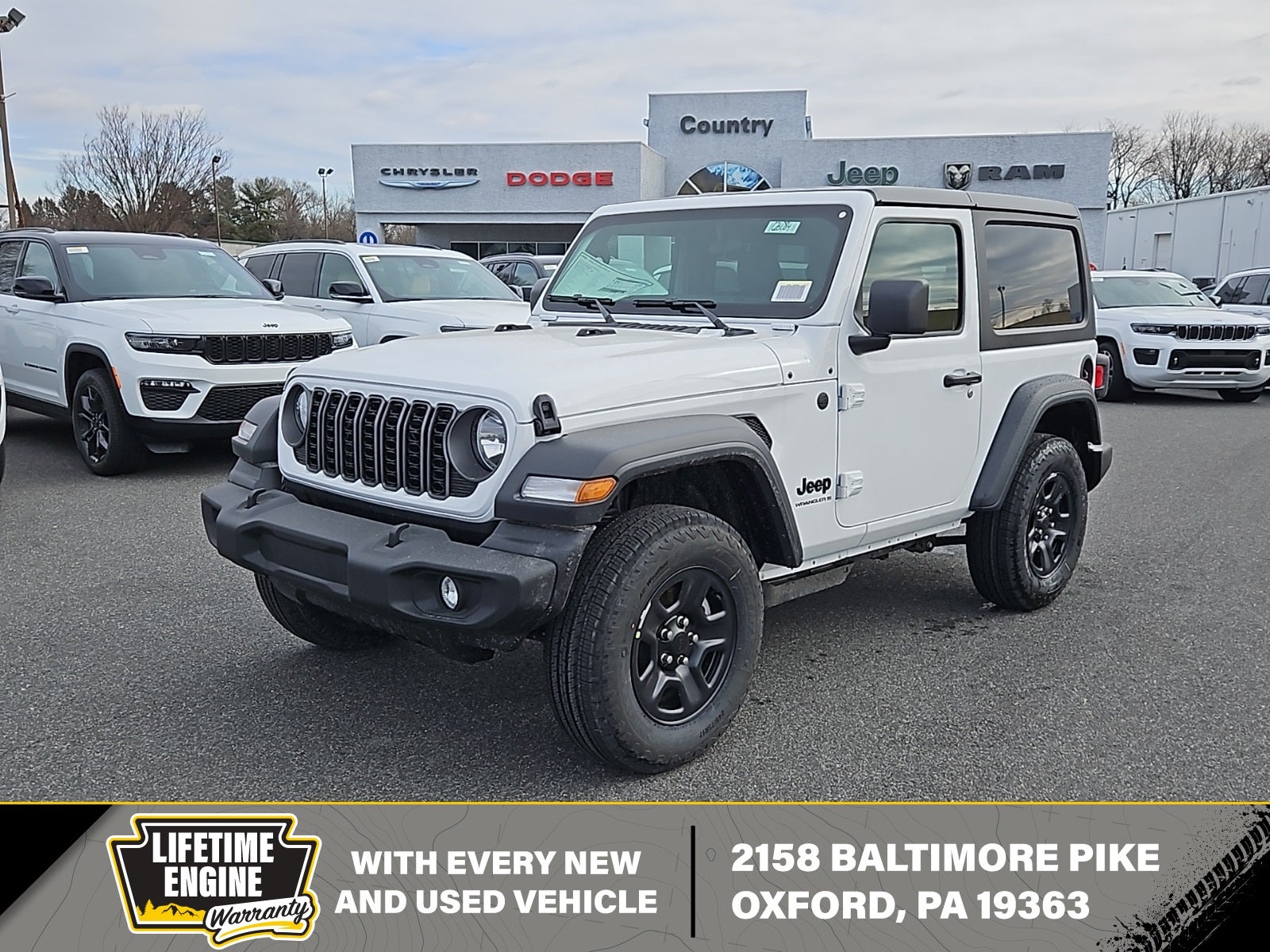 2026 Jeep Wrangler WRANGLER 2-DOOR SPORT