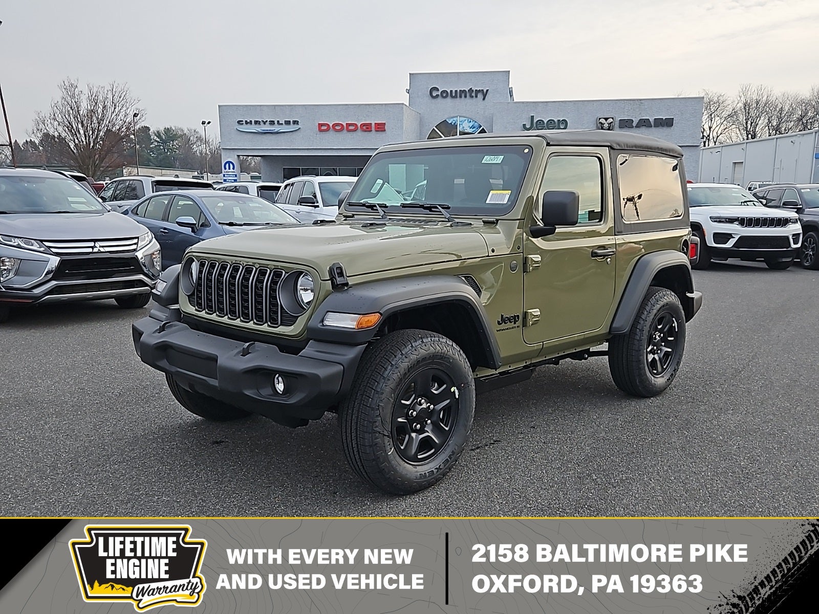 2026 Jeep Wrangler WRANGLER 2-DOOR SPORT