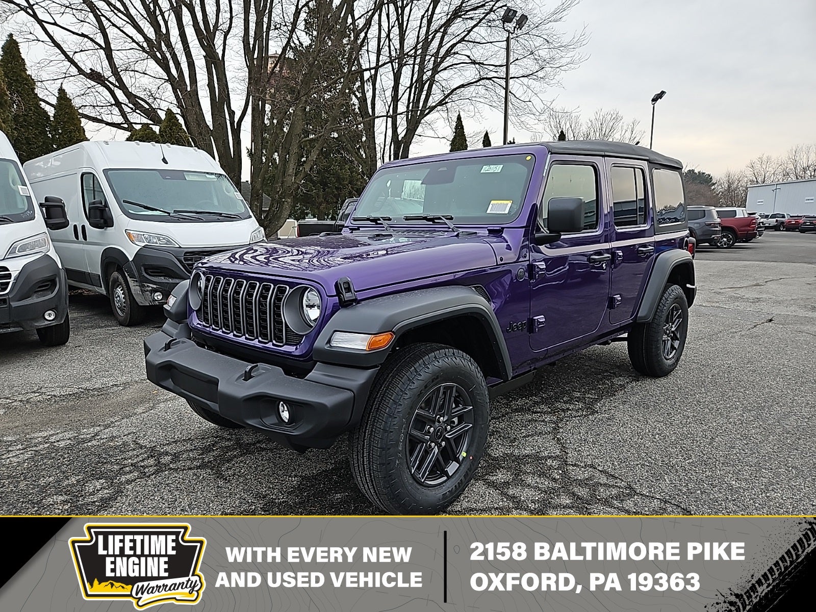 2026 Jeep Wrangler WRANGLER 4-DOOR SPORT S