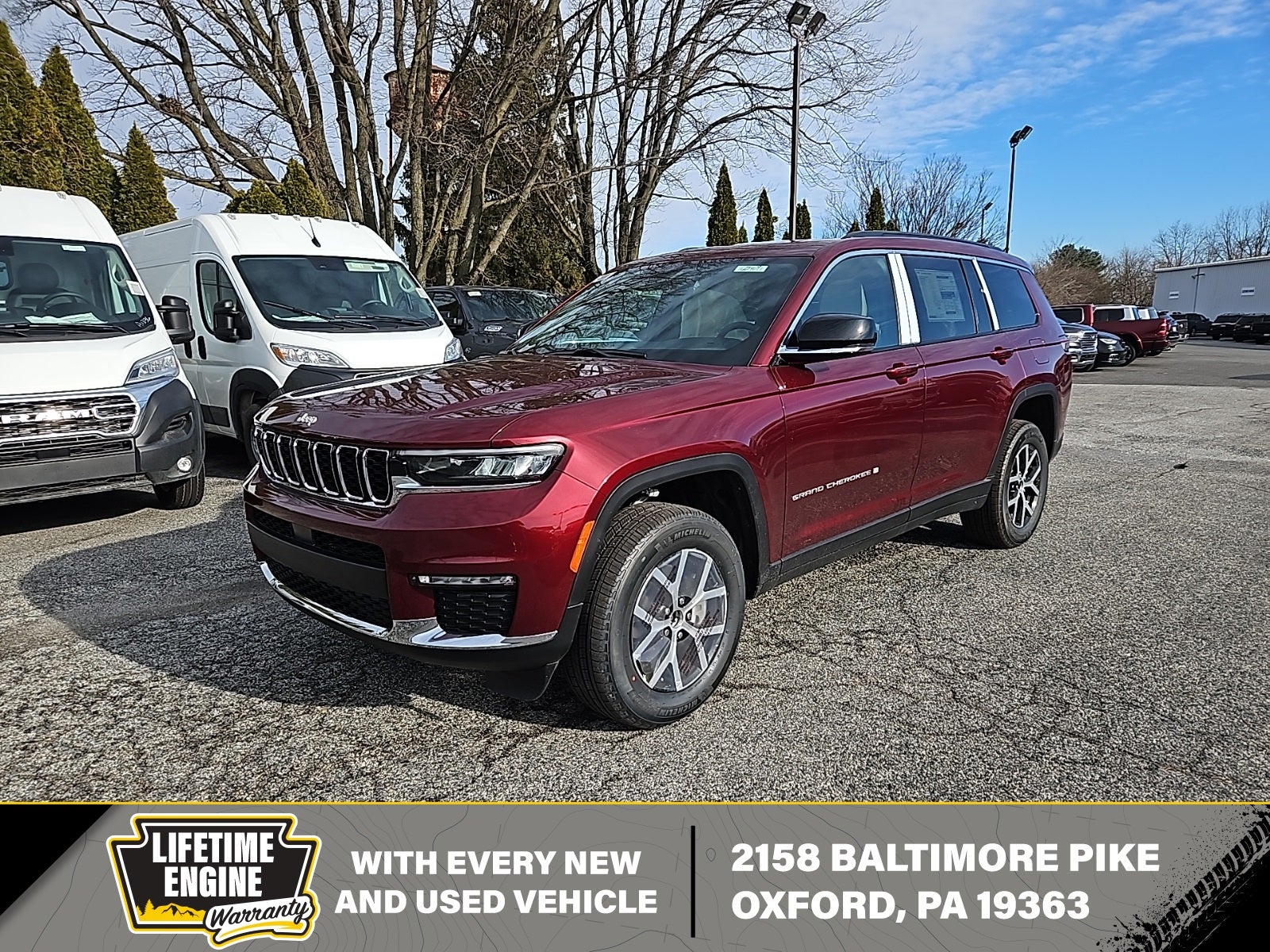 2025 Jeep Grand Cherokee GRAND CHEROKEE L LIMITED 4X4