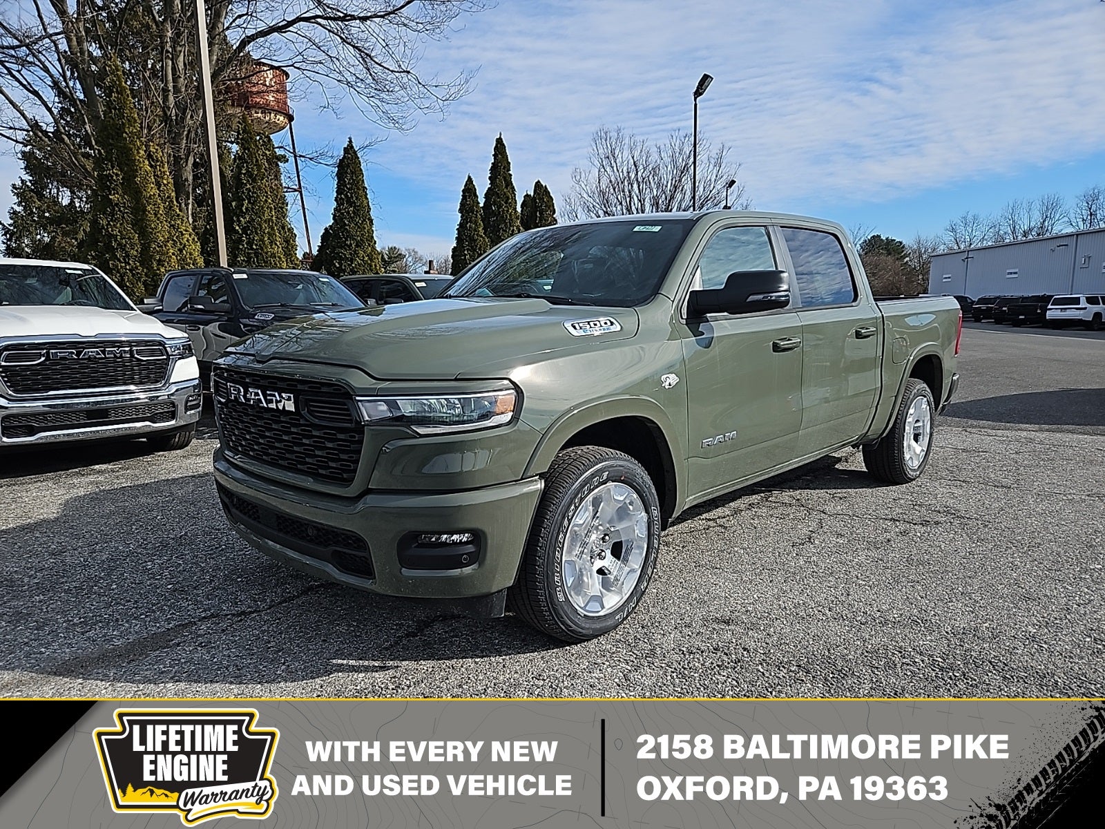 2026 RAM Ram 1500 RAM 1500 BIG HORN CREW CAB 4X4 5'7' BOX