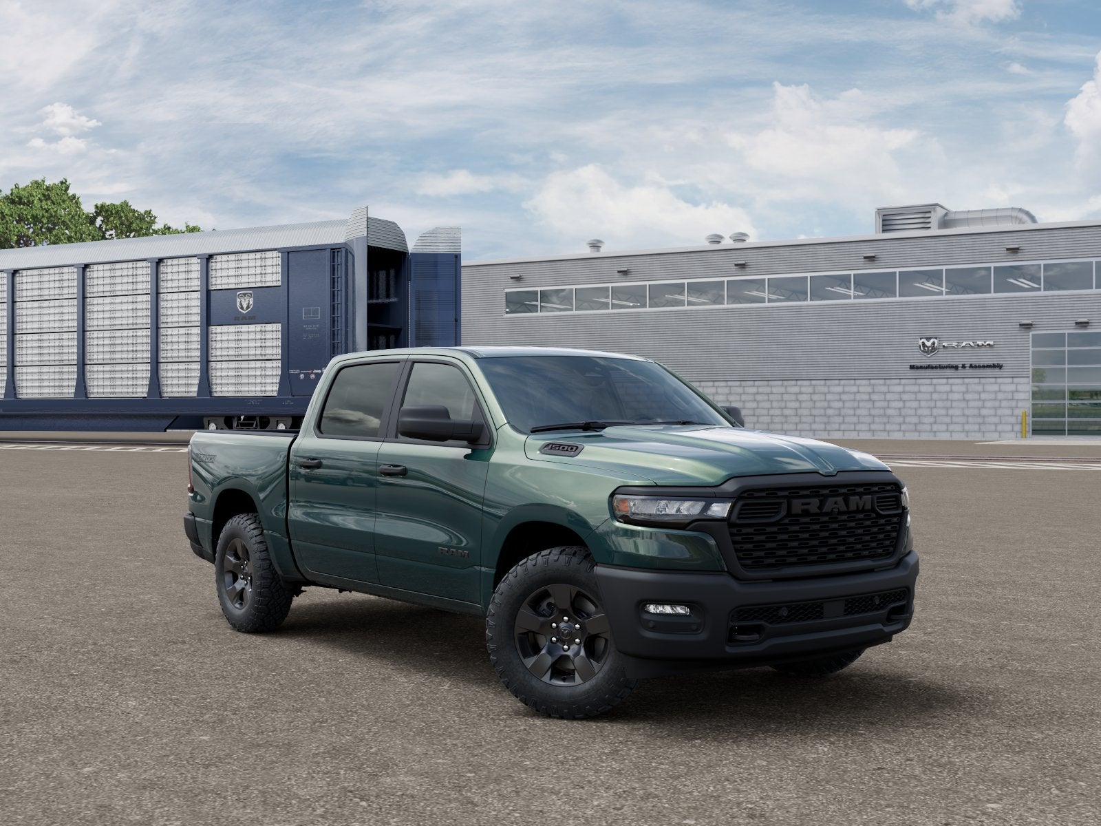 2027 RAM Ram 1500 RAM 1500 WARLOCK CREW CAB 4X4 5'7' BOX