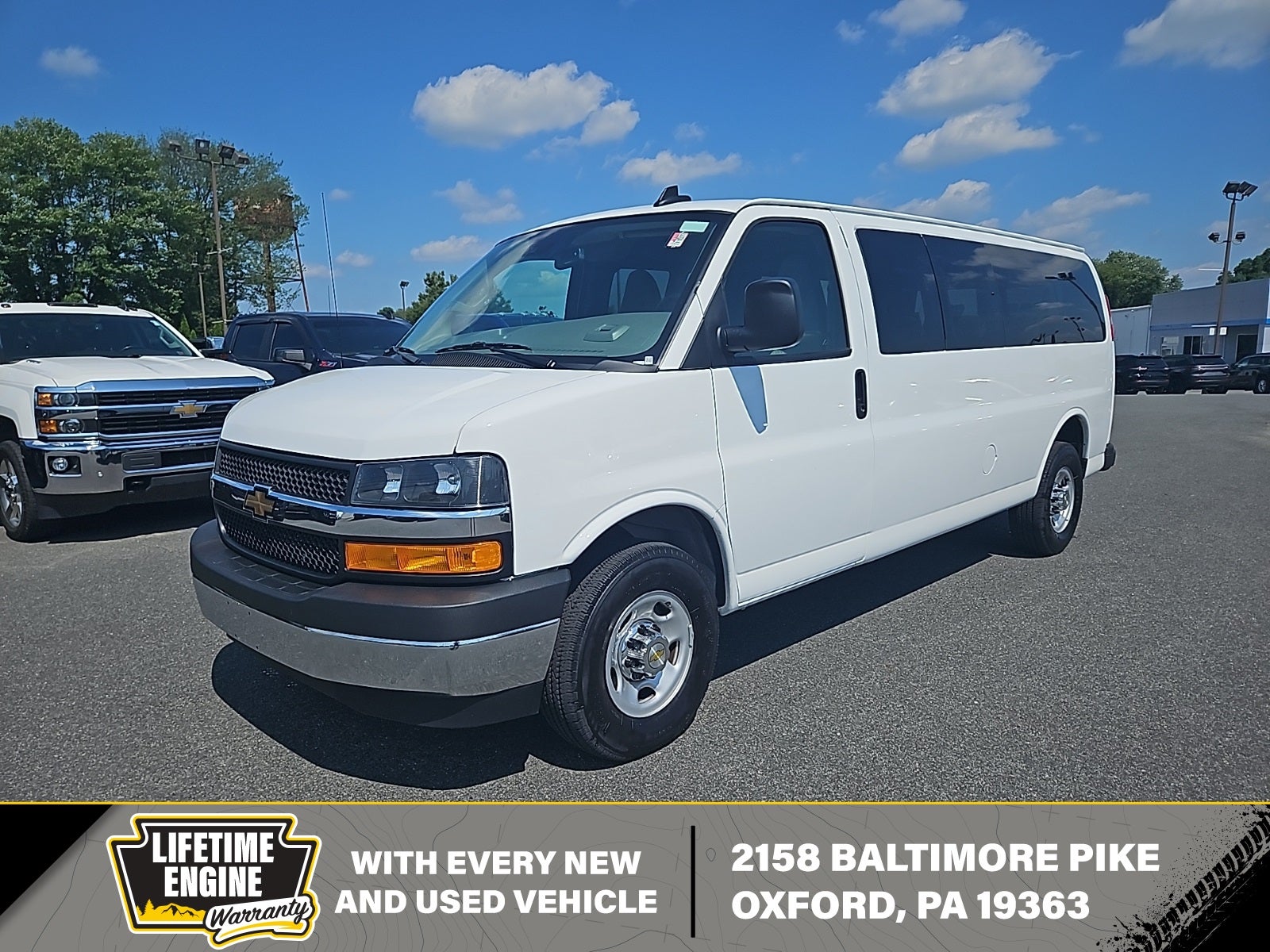 2024 Chevrolet Express Passenger RWD 3500 Extended Wheelbase LT