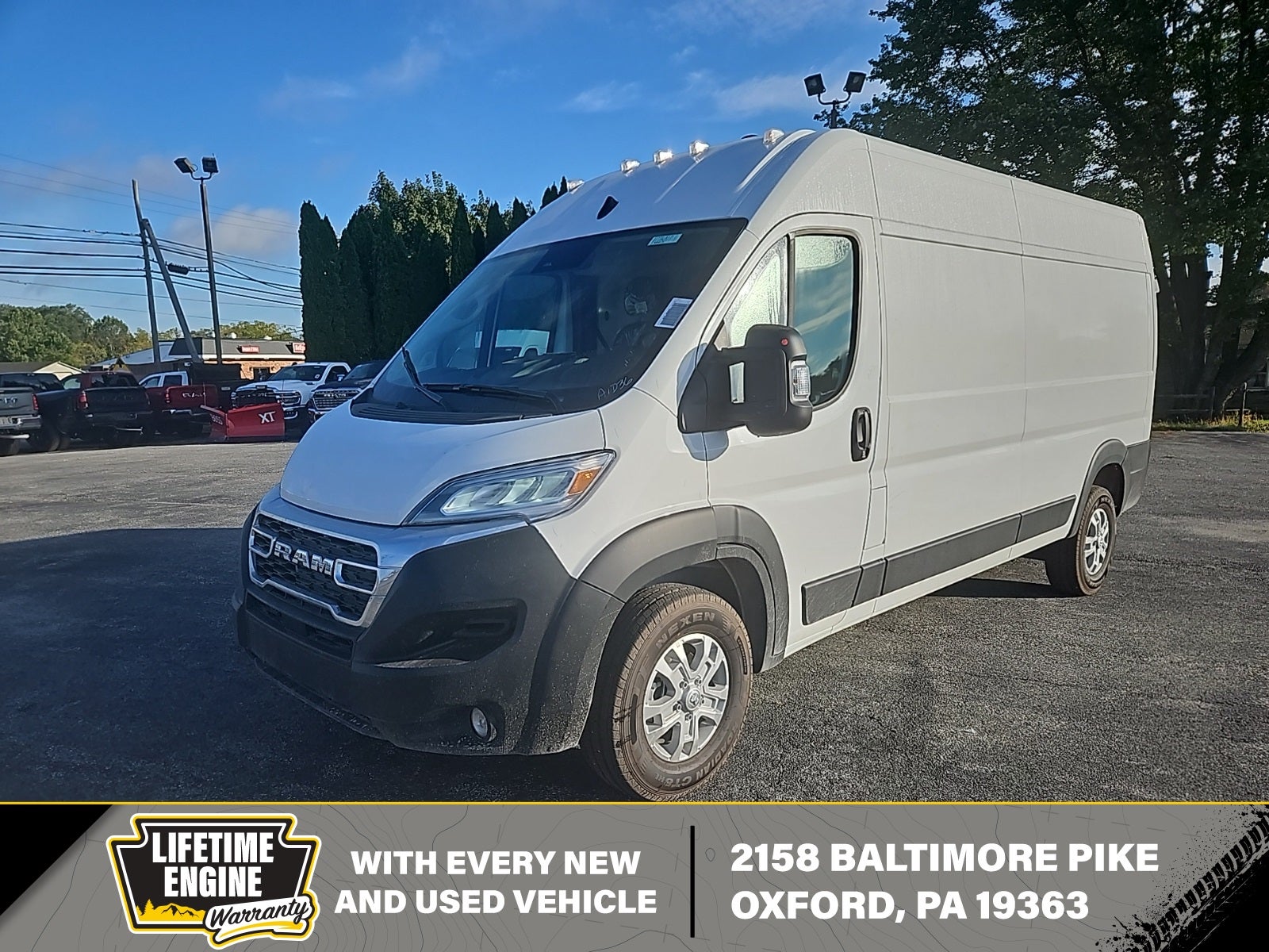 2026 RAM Ram ProMaster RAM PROMASTER 3500 SLT CARGO VAN HIGH ROOF 159' WB