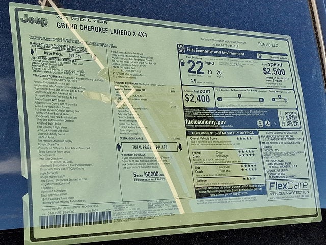 2025 Jeep Grand Cherokee Laredo X