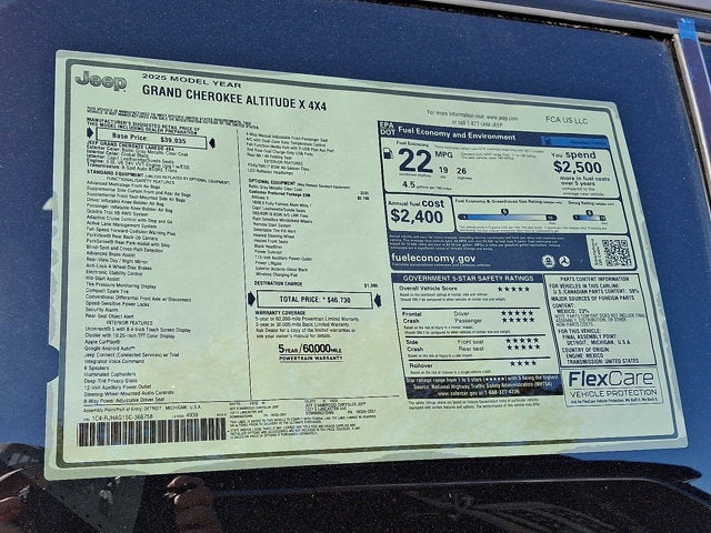 2025 Jeep Grand Cherokee Laredo