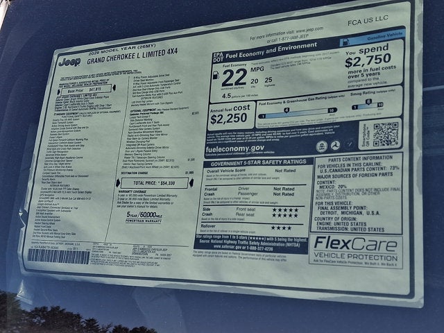 2026 Jeep Grand Cherokee L Limited