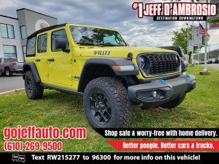2024 Jeep Wrangler 4xe Willys in Downingtown, PA - Jeff D'Ambrosio Auto Group