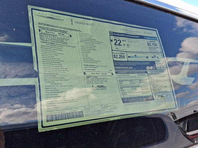 2026 Chrysler Pacifica Select