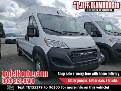 2026 RAM ProMaster Cargo Van Tradesman 3500 High Roof 159" WB w/Pass Seat