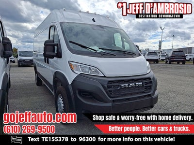 2026 RAM ProMaster Cargo Van Tradesman 3500 High Roof 159" WB w/Pass Seat