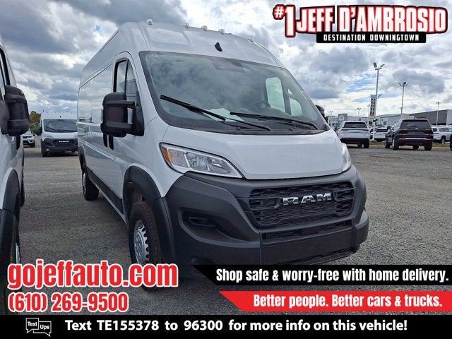 2026 RAM ProMaster Cargo Van Tradesman 3500 High Roof 159" WB w/Pass Seat