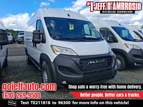 2026 RAM ProMaster Cargo Van Tradesman 3500 High Roof Ext 159" WB w/Pass Seat