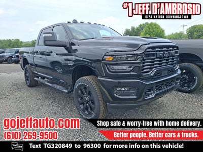 2026 RAM 2500 Black Express w/ 6'4 Short Bed
