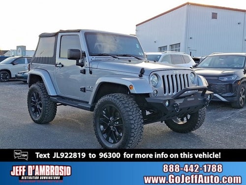 2018 Jeep Wrangler JK Sahara