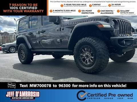 2021 Jeep Wrangler Unlimited Rubicon 392 in Downingtown, PA - Jeff D'Ambrosio Auto Group