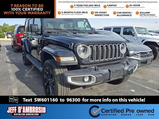 2025 Jeep Wrangler Sahara 4xe