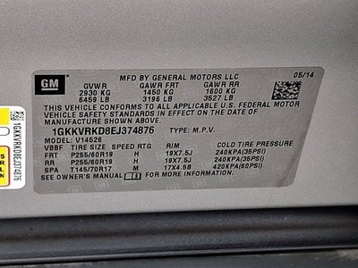 2014 GMC Acadia SLT-1