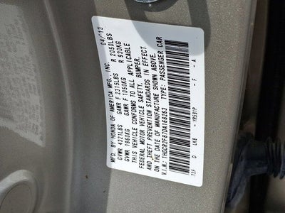 2013 Honda Accord EX-L