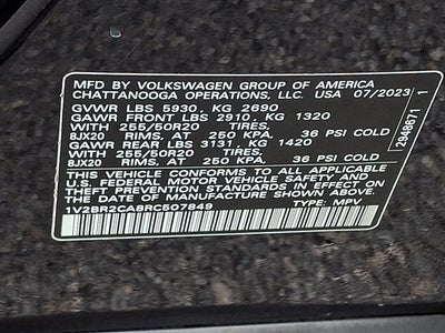 2024 Volkswagen Atlas 2.0T SEL