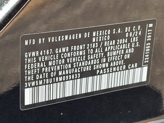2024 Volkswagen Jetta 1.5T S