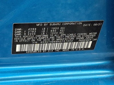 2022 Subaru Impreza Base