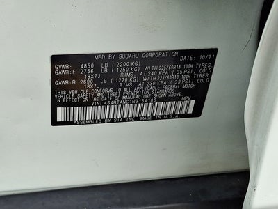 2022 Subaru Outback Limited