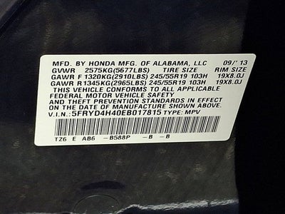 2014 Acura MDX 3.5L Technology Package SH-AWD