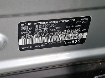 2022 Mitsubishi Eclipse Cross ES