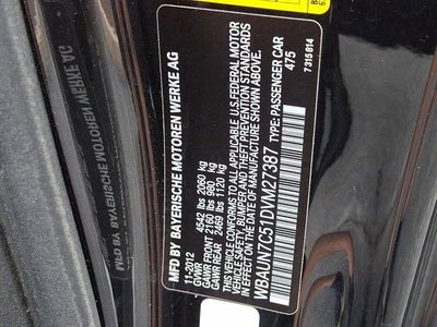 2013 BMW 1 Series 135i