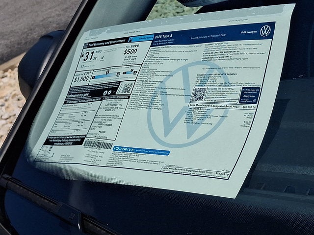 2026 Volkswagen Taos S