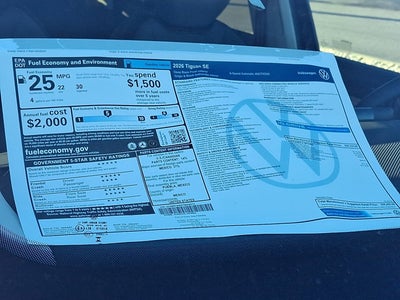 2026 Volkswagen Tiguan SE