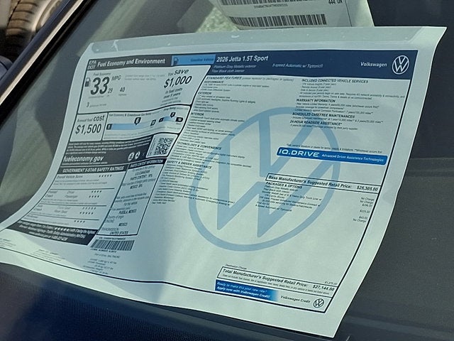 2026 Volkswagen Jetta Sport