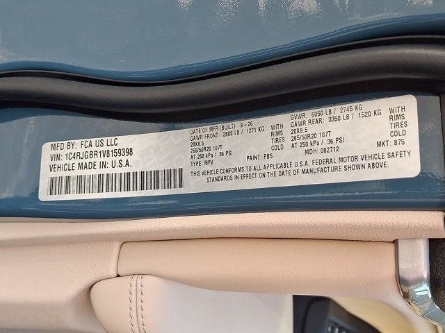 2027 Jeep Grand Cherokee Limited
