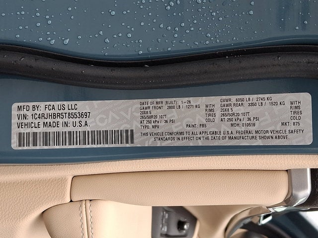 2026 Jeep Grand Cherokee Limited