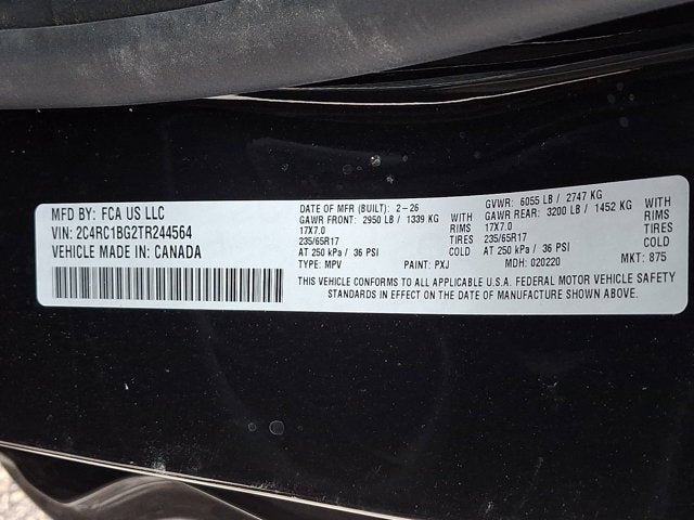 2026 Chrysler Pacifica Select