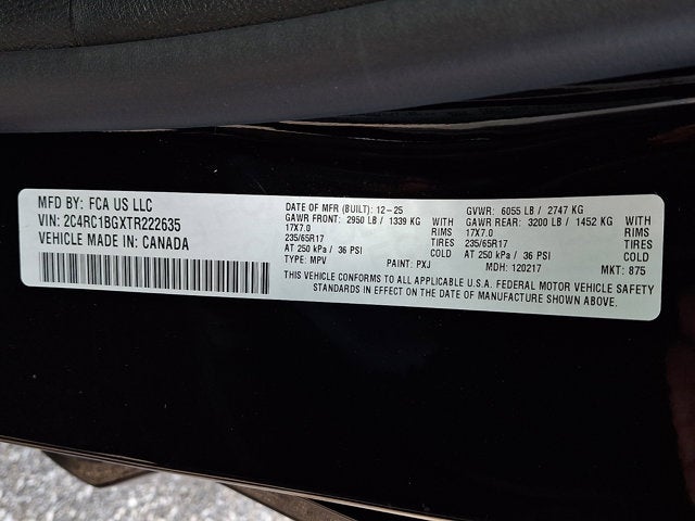 2026 Chrysler Pacifica Select